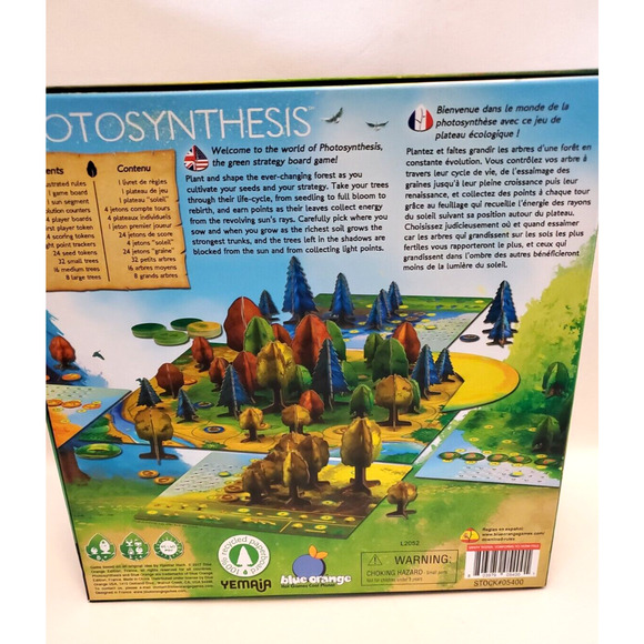 Photosynthesis Board Game Blue Orange Games Complete - Picture 3 of 11